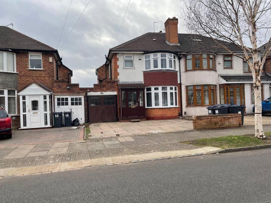 Large Beautiful 3 Bed House In City Of Birmingham Bagian luar foto